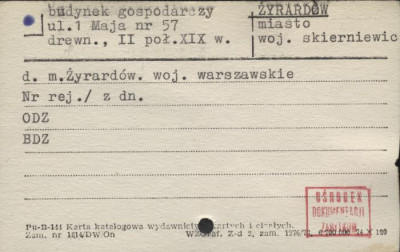 budynek gospodarczy, skan 1
