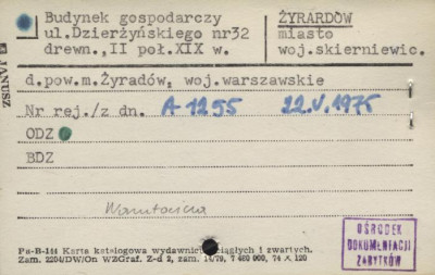 budynek gospodarczy, skan 1