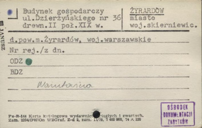 budynek gospodarczy, skan 1