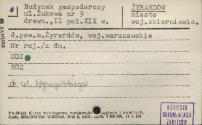 budynek gospodarczy, skan 1