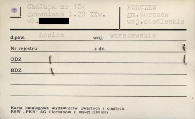 chałupa, skan 1
