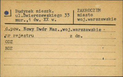 budynek mieszkalny, skan 1