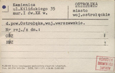 kamienica, skan 1