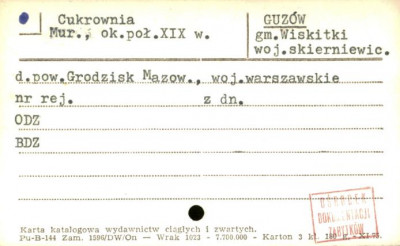 cukrownia, skan 1