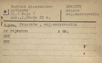 budynek mieszkalno-usługowy, skan 1