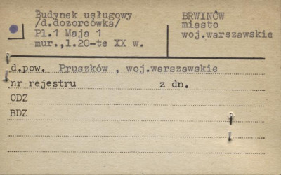 budynek usługowy (d. dozorcówka), skan 1