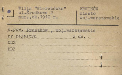 willa Wierzbówka, skan 1