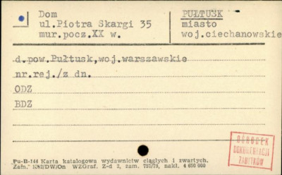 dom, skan 1