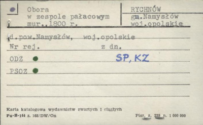 obora w zespole pałacowym, skan 1