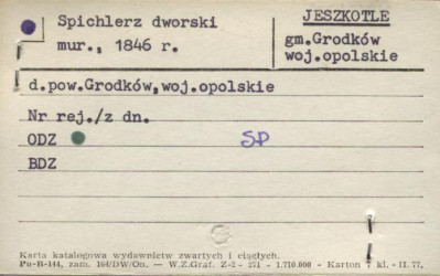 spichlerz dworski, skan 1