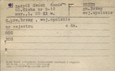 zespół czterech domów, skan 1