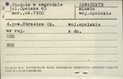 stodoła w zagrodzie, skan 1