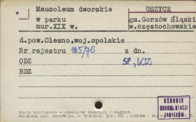 mauzoleum dworskie, skan 1