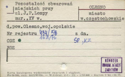 pozostałość obwarowań miejskich, skan 1