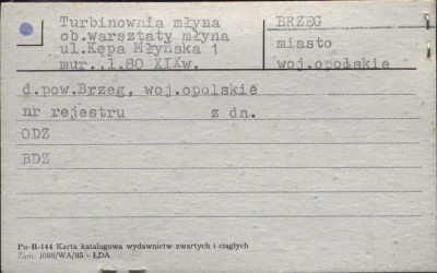 turbinownia młyna ob. warsztaty młyna, skan 1