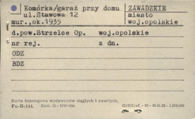 komórka/garaż przy domu, skan 1