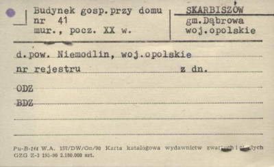 budynek gospodarczy przy domu, skan 1