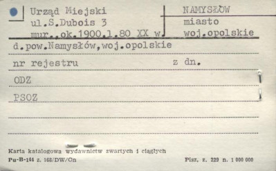 Urząd Miejski, skan 1