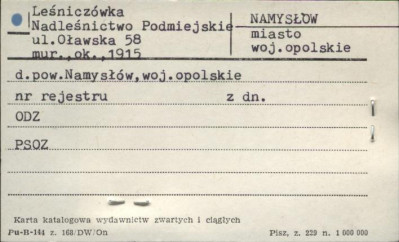 leśniczówka, skan 1