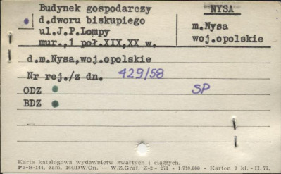 budynek gospodarczy d. dworu biskupiego, skan 1