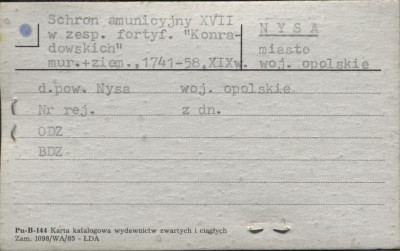 schron amunicyjny XVII, skan 1