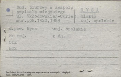 budynek biurowy, skan 1