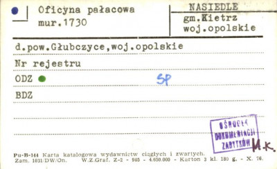 oficyna pałacowa, skan 1