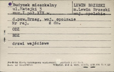budynek mieszkalny, skan 1