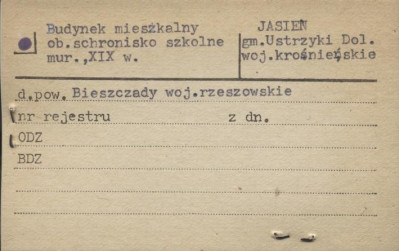 budynek mieszkalny, ob. schronisko szkolne, skan 1