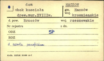 dom obok kościoła, skan 1