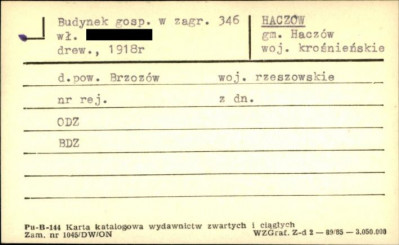 budynek gospodarczy w zagrodzie, skan 1