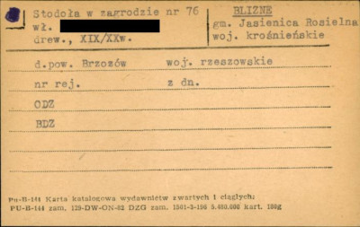 stodoła w zagrodzie, skan 1