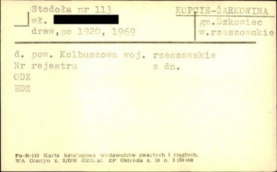 stodoła, skan 1