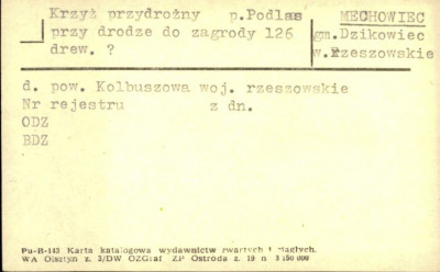 krzyż przydrożny, skan 1