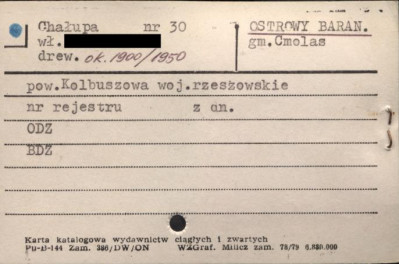 chałupa, skan 1