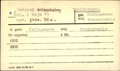 budynek mieszkalny, skan 1
