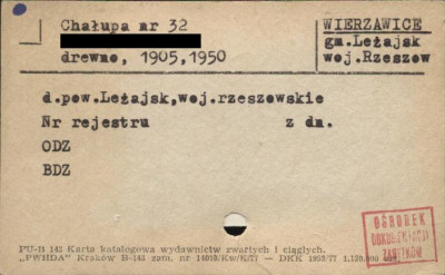 chałupa, skan 1