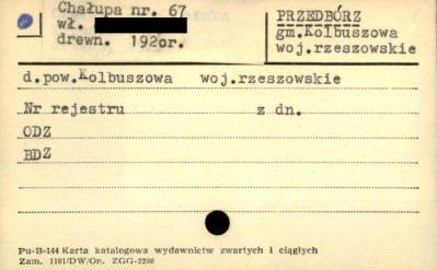 chałupa, skan 1