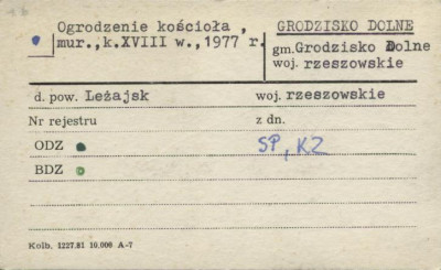 ogrodzenie kościoła, skan 1