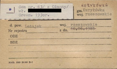 dom (z Ożanny), skan 1