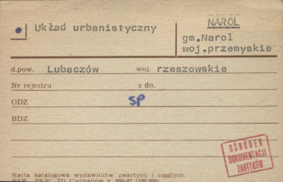 układ urbanistyczny, skan 1