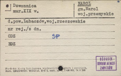 dzwonnica, skan 1