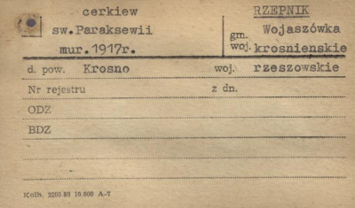 cerkiew pw. św. Paraskewii, skan 1