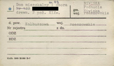 dom mieszkalny i obora, skan 1