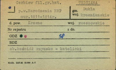 cerkiew fil. gr. kat. pw. Narodzenia NMP, skan 1