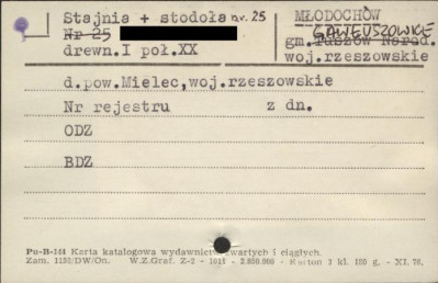 stajnia i stodoła, skan 1