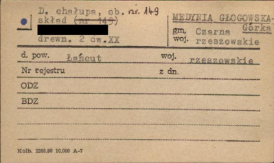 chałupa, ob. skład, skan 1