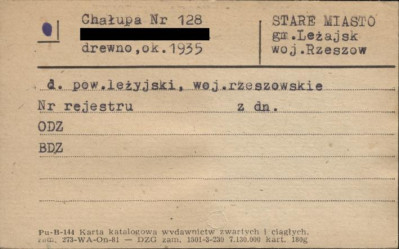 chałupa, skan 1