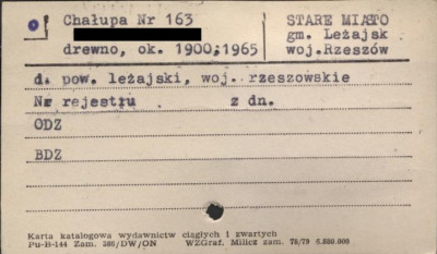 chałupa, skan 1