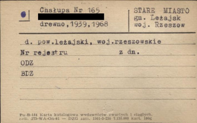 chałupa, skan 1